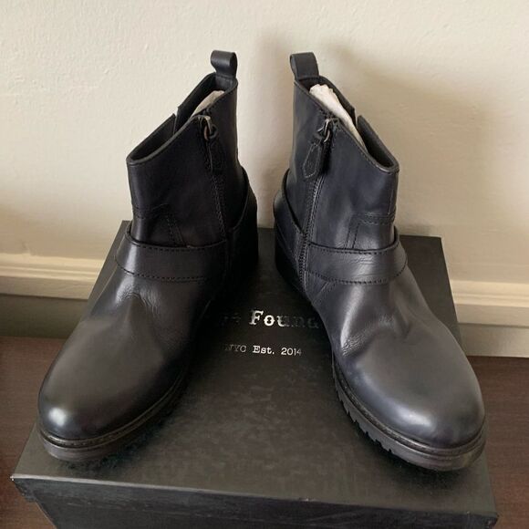 Women’s Vintage Foundry Morgan biker boot size 6 black new - Picture 11 of 15